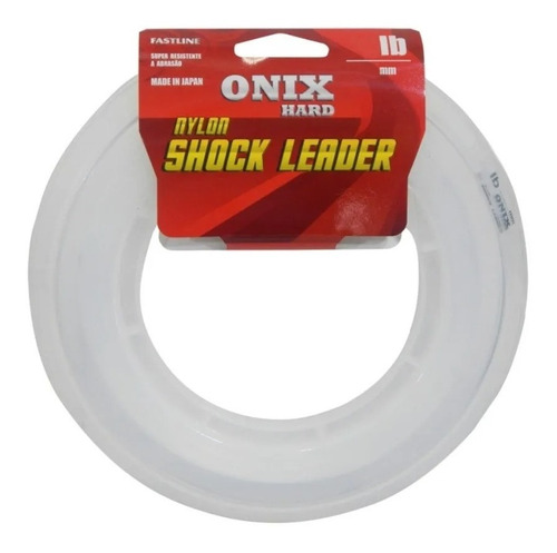 Linha Shock Leader Onix Hard 0,62mm 50lb 50m Fastline