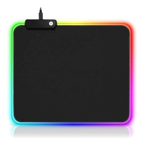 Mousepad Alfombrilla De Ratón Gamer Con Luz Led 