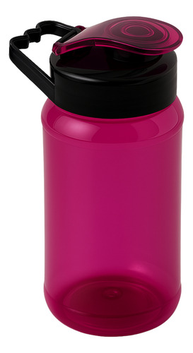 60 Vaso De Fiestas De Color Tapa De Asa 500 Ml Reutilizable Rosa Chicle