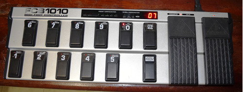 Behringer Fcb1010 Pedal Controlador 10 Bancos Funcion Midi