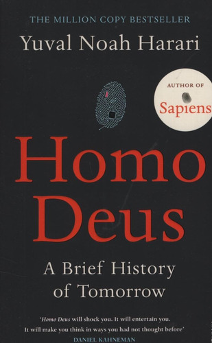 Homo Deus: A Brief History Of Tomorrow, De Harari, Yuval Noah. Editorial Vintage, Tapa Blanda En Inglés, 2017
