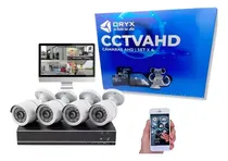 Comprar Kit Camara De Seguridad Wifi Oryx cctv kit 4 camaras + DVR + cables + aplicacion monitoreo remoto
