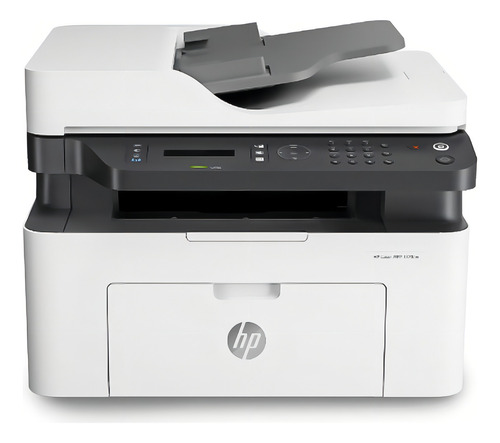 Impressora multifuncional branca Hp 137fnw Laser MFP