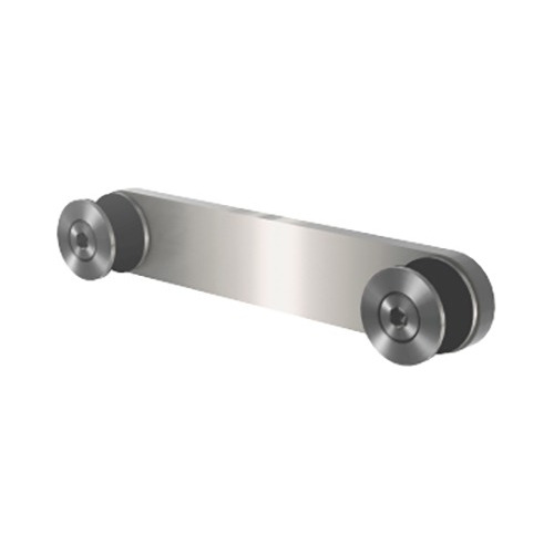 Suporte 180 União Vidros Rollit Inox  P Portas Pivotantes