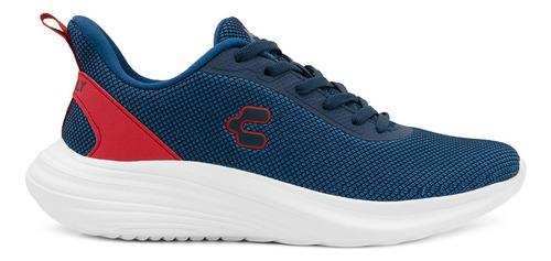 Tenis Charly Deportivos Sport Textil Para Caballero Marino