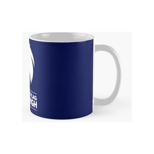 Taza Mantén La Bandera Azul Volando Alto Calidad Premium