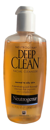 Jabón Neutrogena Facial Deep Clean 200 Ml Importado 