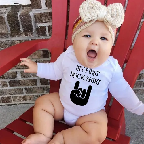 Mamelucos rockeros para bebes sale