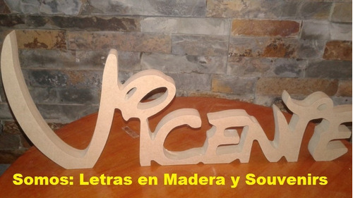 Letras Decorativas - Nombre En Madera -  Envios !!!