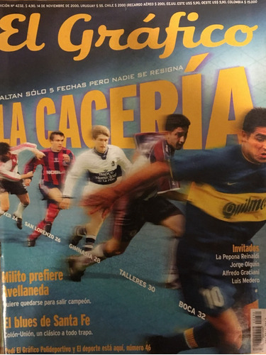 El Gráfico, N° 4232  Revista Fútbol Argentino, Cb