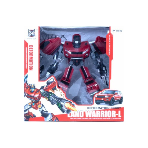 Figura De Acción Auto Transformable Warrior D