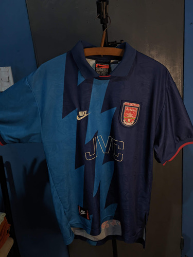 Camiseta Suplente Arsenal Inglaterra 1995-1996
