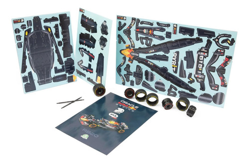 Rompecabezas 3d Oracle Red Bull Racing Auto F1 Puzzle 1/15