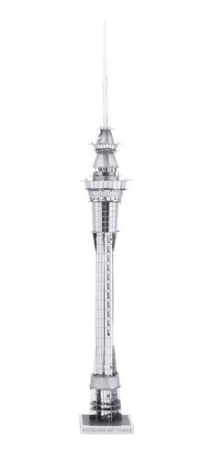 Arquitectura - Auckland Sky Tower - Puzzle 3d Metal Model