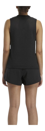Playera Reebok Mujer Perforated Tank Negro Entrenamiento