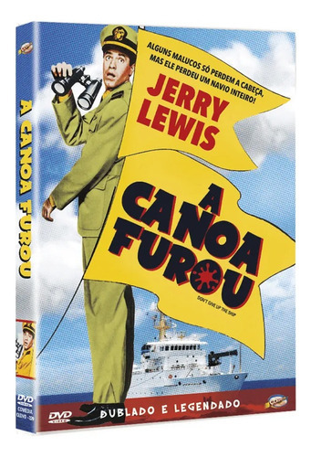 A Canoa Furou - Dvd - Jerry Lewis - Dina Merrill