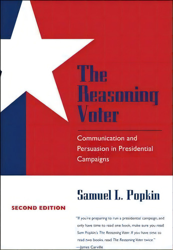 The Reasoning Voter, De Samuel L. Popkin. Editorial University Chicago Press, Tapa Blanda En Inglés