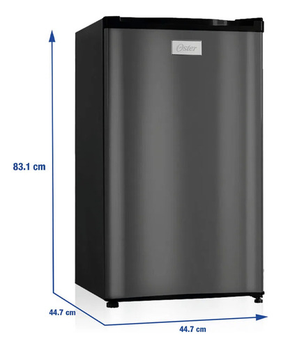 Frigobar Oster Os-pmbme92bb 85 Lt. Gris
