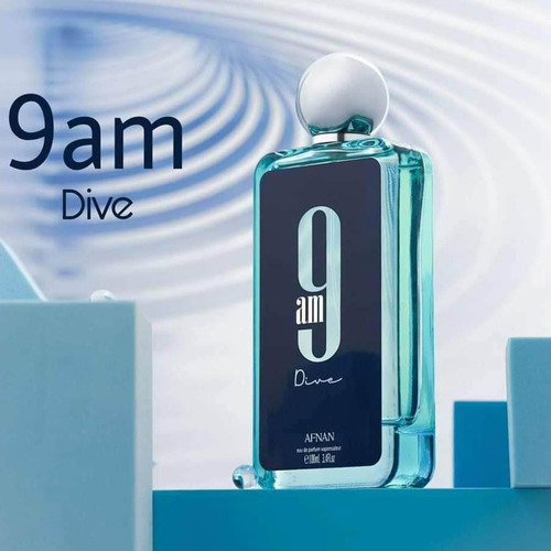 Perfume Afnan 9am Dive Eau De Parfum, 100 Ml, Para Mujeres Y