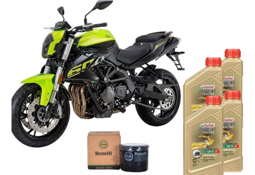 Kit Service Benelli Tnt 600 + Filtro Original 