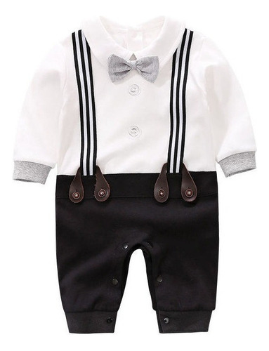 Enterito Bebé De Diseño Formal Algodón Ropa Niño .