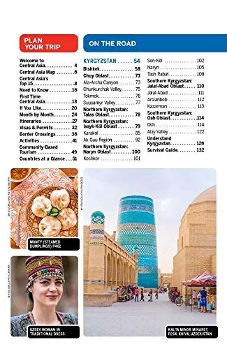 Book : Lonely Planet Central Asia (travel Guide) - Lo (4640)