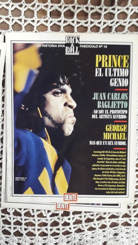 Rock & Roll La Historia Viva Prince N° 16 Revista Gente