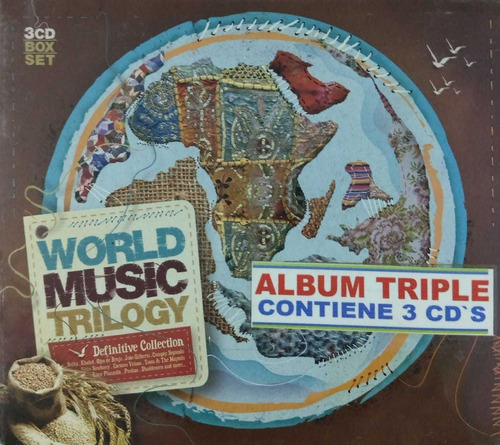 Música Mundial De La Década Del 80 Álbum  3 Cd World Music