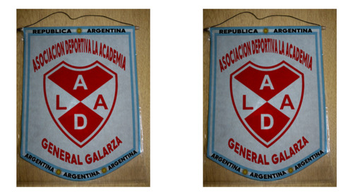 Banderin Chico 13cm Ad La Academia Gral. Galarza