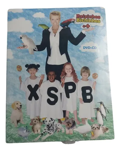 Dvd - Xuxa Xspb Baixinhos Bichinhos Cd+dvd - Original