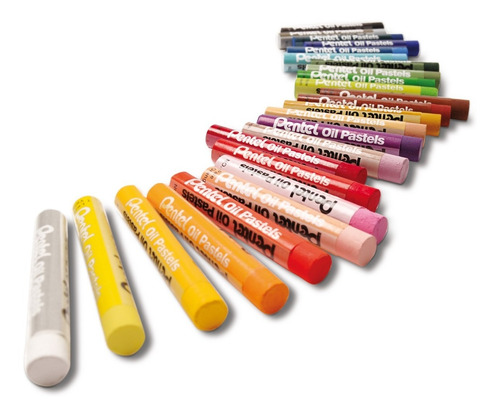 Colores Pastel Aceite Pentel 25 U