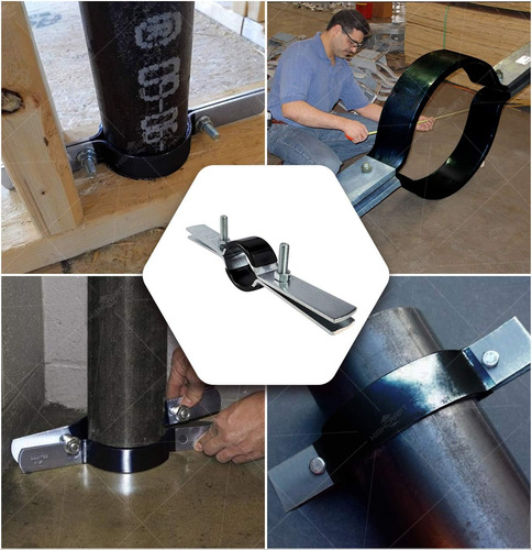 Dmst-q03 Riser Clamp Vertical Pipe Hanger For Copper, Iron,