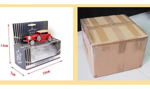 1: 43 Modelo De Coche Vintage Fundido Juguete Modelo Antiguo