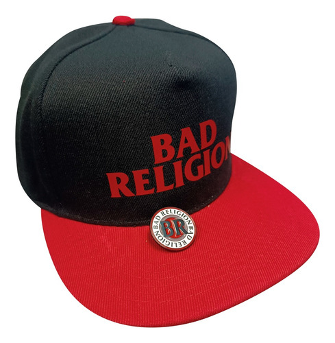 Gorro Snapback De Bad Religion Incluye Pin 