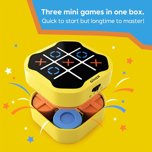 Giiker Tic Tac Toe Bolt Game, El Original Juego 3 En 1 De...
