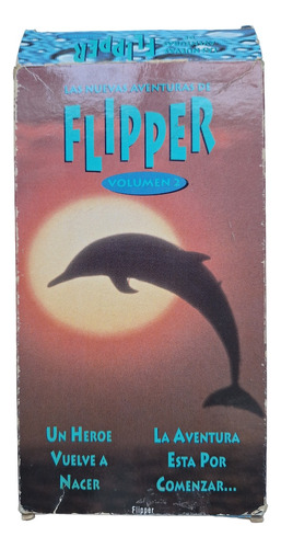 Vhs Original Las Nuevas Aventuras Del Flipper Volumen 2 *