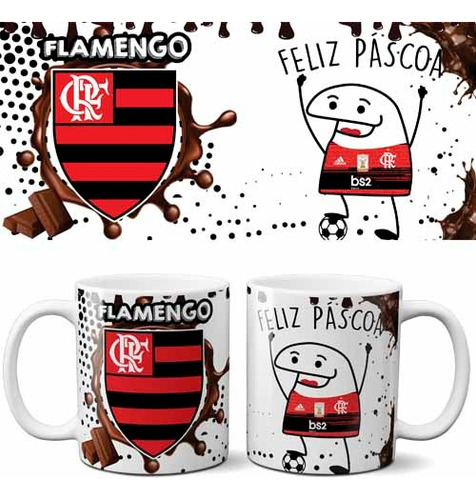 Pacote 20 Artes Canecas Flork Páscoa Times Estampas Mockups