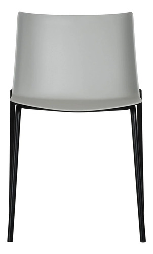 Set De 4 Sillas Colombo Para Comedor De Plástico Y Metal