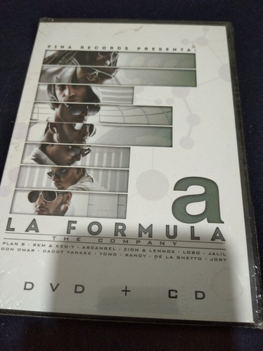 La Fórmula Cd Dvd Reggaeton Don Omar Daddy Yankee Arcangel