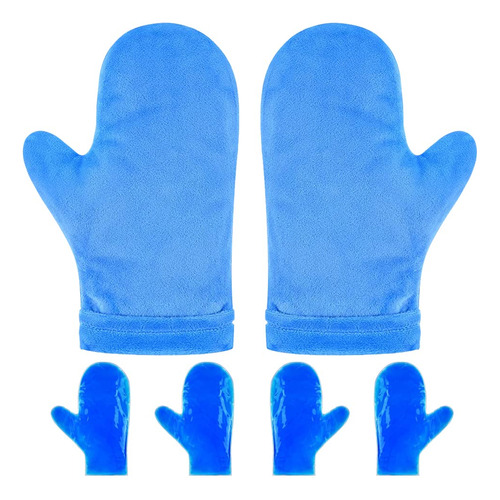 Guantes De Terapia De Manos Calientes Y Frías, Paquete De .