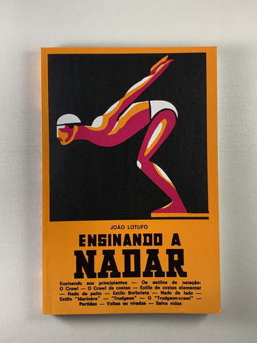 Livro Ensinando A Nadar João Lotufo Revista E Aumentada - D6