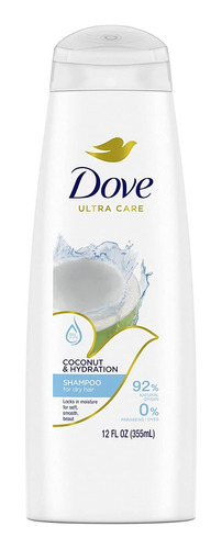  Acondicionador Shampoo Dove Ultra Care Coconut And Hydratio