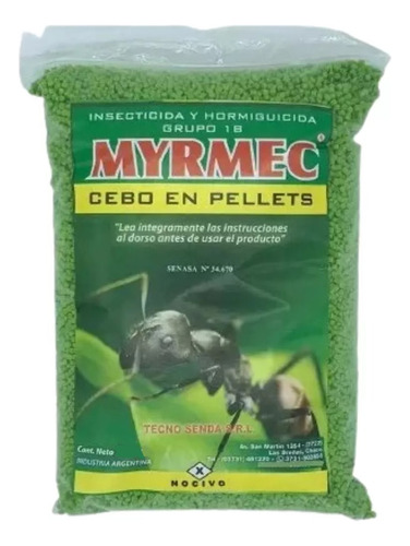 Hormiguicida Myrmec Cebo En Pellets 200gr Hormigas