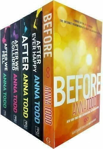 Anna Todd Before And After Series 6 Books Set...