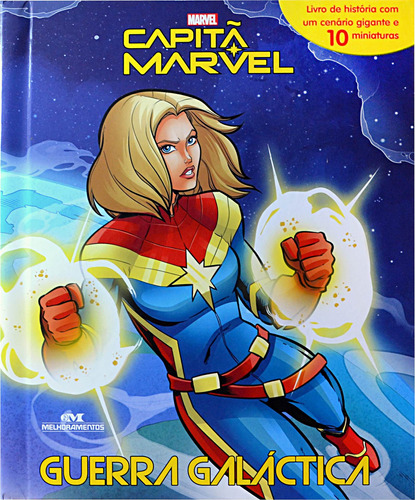 Capitã Marvel  Guerra Galáctica, De Marvel. Série Marvel Gift - Miniaturas Editora Melhoramentos Ltda., Capa Dura Em Português, 2019