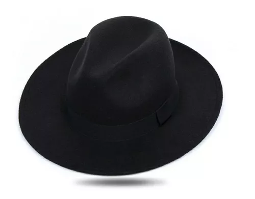 Sombrero Negro Moda Paño – Catálogo de Productos