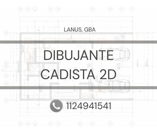 Dibujante Autocad 2d Planos - Metrogas - Municipal