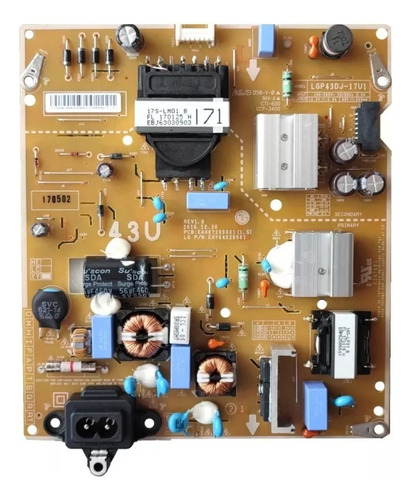 Fuente Eax67209001 (1.5) | 43uj6350 / 43uj6300