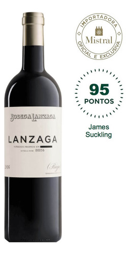 Vinho Tinto Lanzaga Rioja 2018 Telmo Rodriguez 750ml