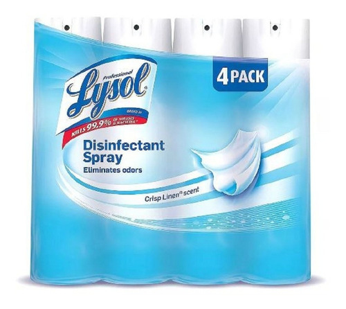 Lysol Spray Disinfectante 4pz X 562ml
